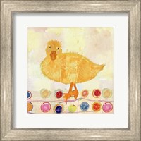 Framed Polka Dot Duck