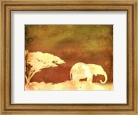 Framed Safari Sunrise I