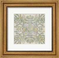 Framed Quadrant Floral IV
