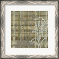 Framed Tartan Floral II