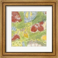 Framed Encaustic Whimsy I