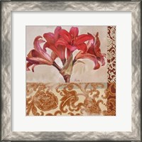 Framed Portrait of a Lily