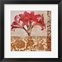 Framed Portrait of a Lily
