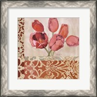 Framed Portrait of Tulips