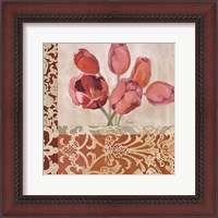 Framed Portrait of Tulips