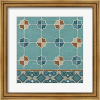 Framed Moroccan Tile III