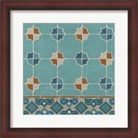 Framed Moroccan Tile III