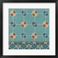 Moroccan Tile III Framed Print