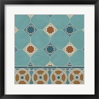 Framed Moroccan Tile IV