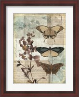 Framed Music Box Butterflies II