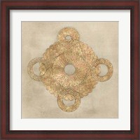 Framed Solar Medallion I