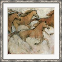 Framed Horse Fresco I
