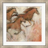 Framed Horse Fresco II