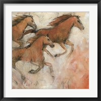 Horse Fresco II Framed Print