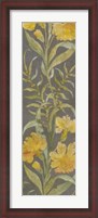 Framed June Floral Panel I