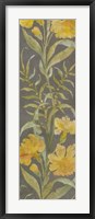 Framed June Floral Panel I