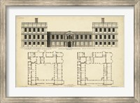 Framed Elevation & Plan for Castle Abby