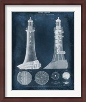 Framed Lighthouse Blueprint