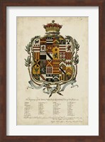 Framed Edmondson Heraldry II
