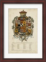 Framed Edmondson Heraldry II
