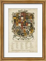 Framed Edmondson Heraldry III
