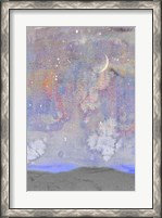 Framed Silvery Moon II
