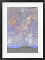 Framed Silvery Moon II