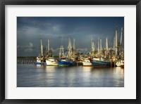 Shrimp Boats I Framed Print