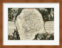 Framed Atlas Nationale Illustre VI