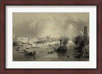 Framed Port of London