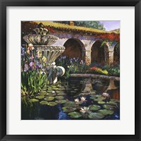 Fountain at San Miguel II Framed Print