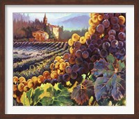 Framed Tuscany Harvest