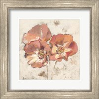 Framed Painted Roses