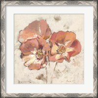 Framed Painted Roses