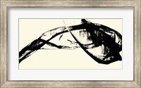 Framed Silk Ink V