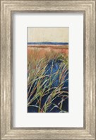Framed Pastel Wetlands I