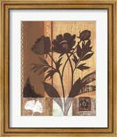 Framed Asian Peonies