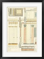 Framed Architect's Plan V