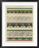 Panel Ornamentale II Framed Print