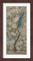 Framed Gardenia Chinoiserie II