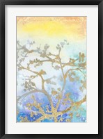 Gilt Branches II Framed Print