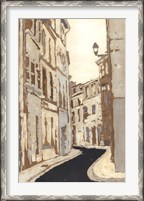 Framed Non-Embellished Streets of Paris II