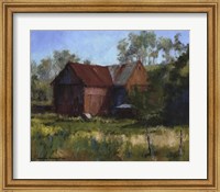 Framed Amish Country Barn