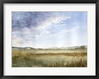 Framed Montana Horizon I