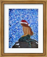 Framed Winterland Mermaid