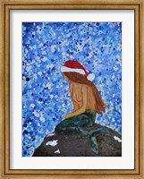 Framed Winterland Mermaid