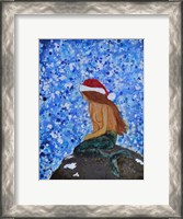 Framed Winterland Mermaid