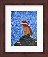 Framed Winterland Mermaid