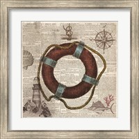 Framed Nautical Collection IV