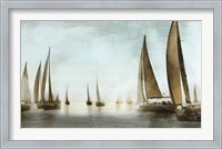 Framed Golden Sails
